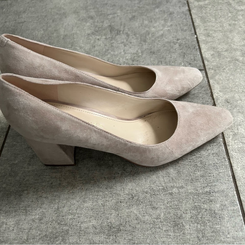 Marc Fisher LTD Zala suede block heel pump 8.5 - Picture 5 of 6